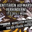 


Presseaussendung der Kommunistischen Gewerkschaftsinitiative International (KOMintern) – 17.5.2014
KOMintern verurteilt massive Polizeigewalt gegen antifaschistische Demonstration
 Betriebsrätin durch grundlose Polizeiattacke schwer verletzt
Bei der heutigen antifaschistischen Demonstration gegen den Aufmarsch der rechtsextremen „Identitären“, die von ihren deutschen und französischen „Gesinnungskameraden“ sowie von der italienischen neofaschistischen CasaPound unterstützt wurden, gingen 1.000 AntifaschistInnen unterschiedlichster Organisationen auf die Straße, um diese öffentliche rechtsradikale Manifestation zu stoppen.
Schon während der friedlichen antifaschistischen Gegendemonstration [...]