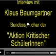 
[Video]



Wer ist die AKS eigentlich, dann geht Klaus auf den LehrerInnenkonflikt im April 2009 ein, was heißt für die AKS Schuldemokratie und welche Aktionsschwerpunkte hat die AKS im Schuljahr 2009/10?
